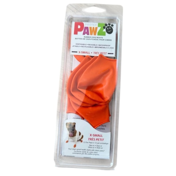 PAWZ Tiny Reusable Dog Boots - Vibrant Colors - Picture 2 of 2